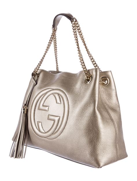 gucci bag with 2 chain